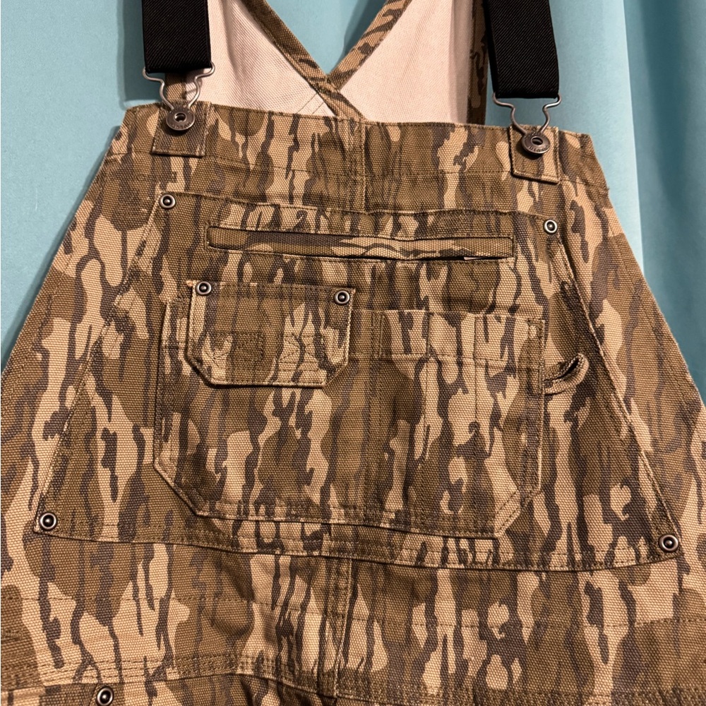 Duluth Fire Hose Mossy Oak Overall Bibs